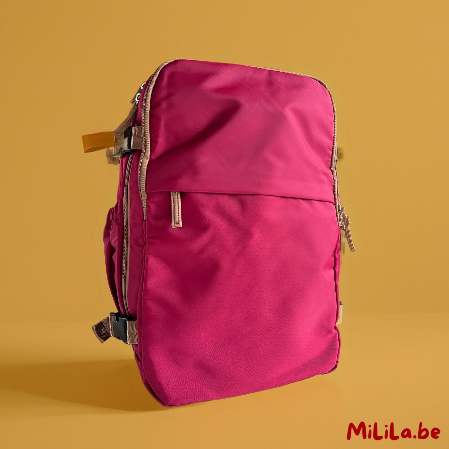 Handbagage rugzak 40x30x20 voor vliegtuig – licht en stijlvol ontwerp van MiLiLa