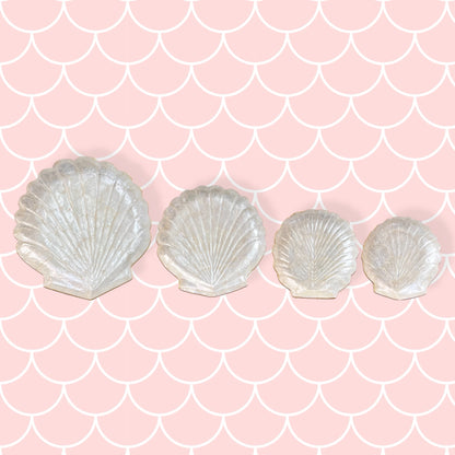 Parelmoer decoratieschaal uit Bali in 4 verschillende maten