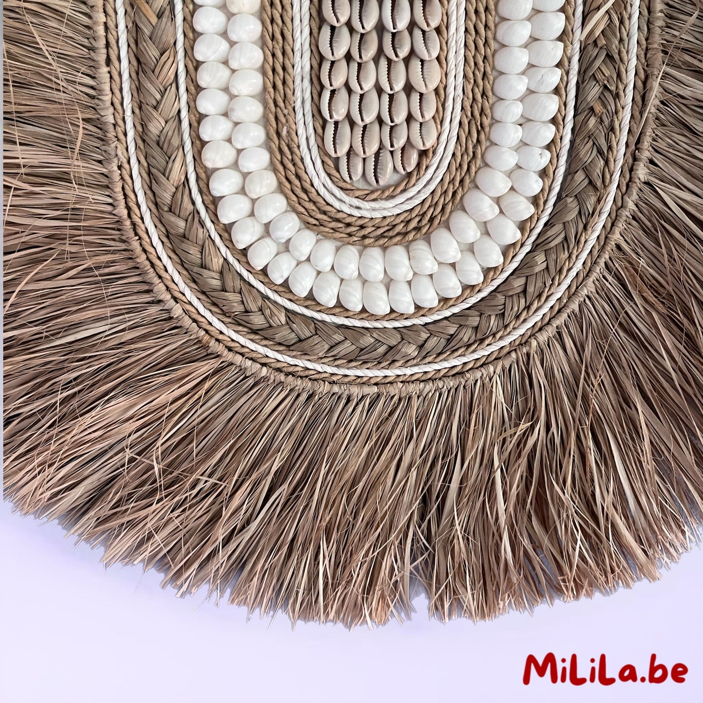 Boho chic wanddecoratie met natuurlijke uitstraling