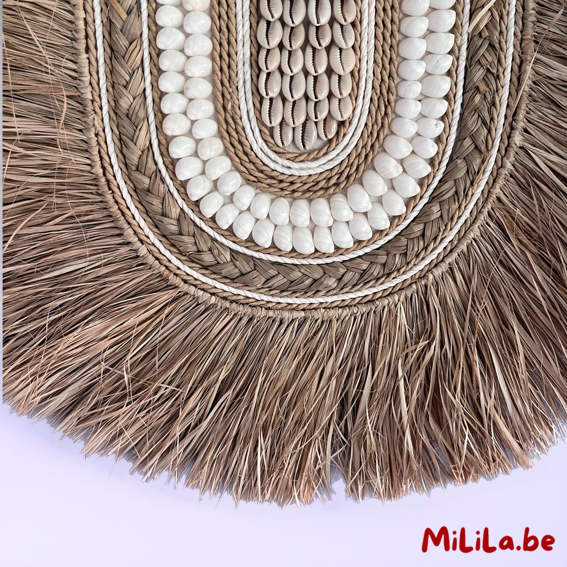 Boho chic wanddecoratie met natuurlijke uitstraling