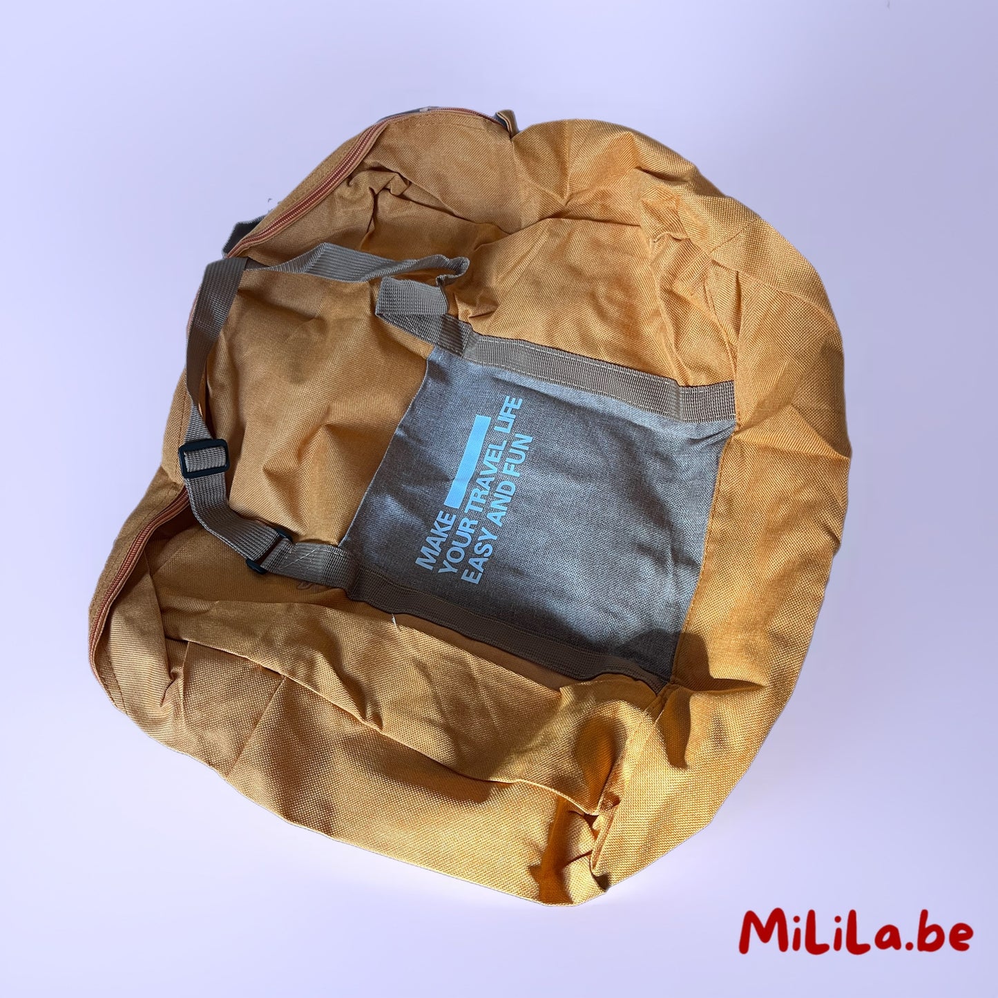 Opvouwbare duffelbag onderweg – lichtgewicht en praktisch