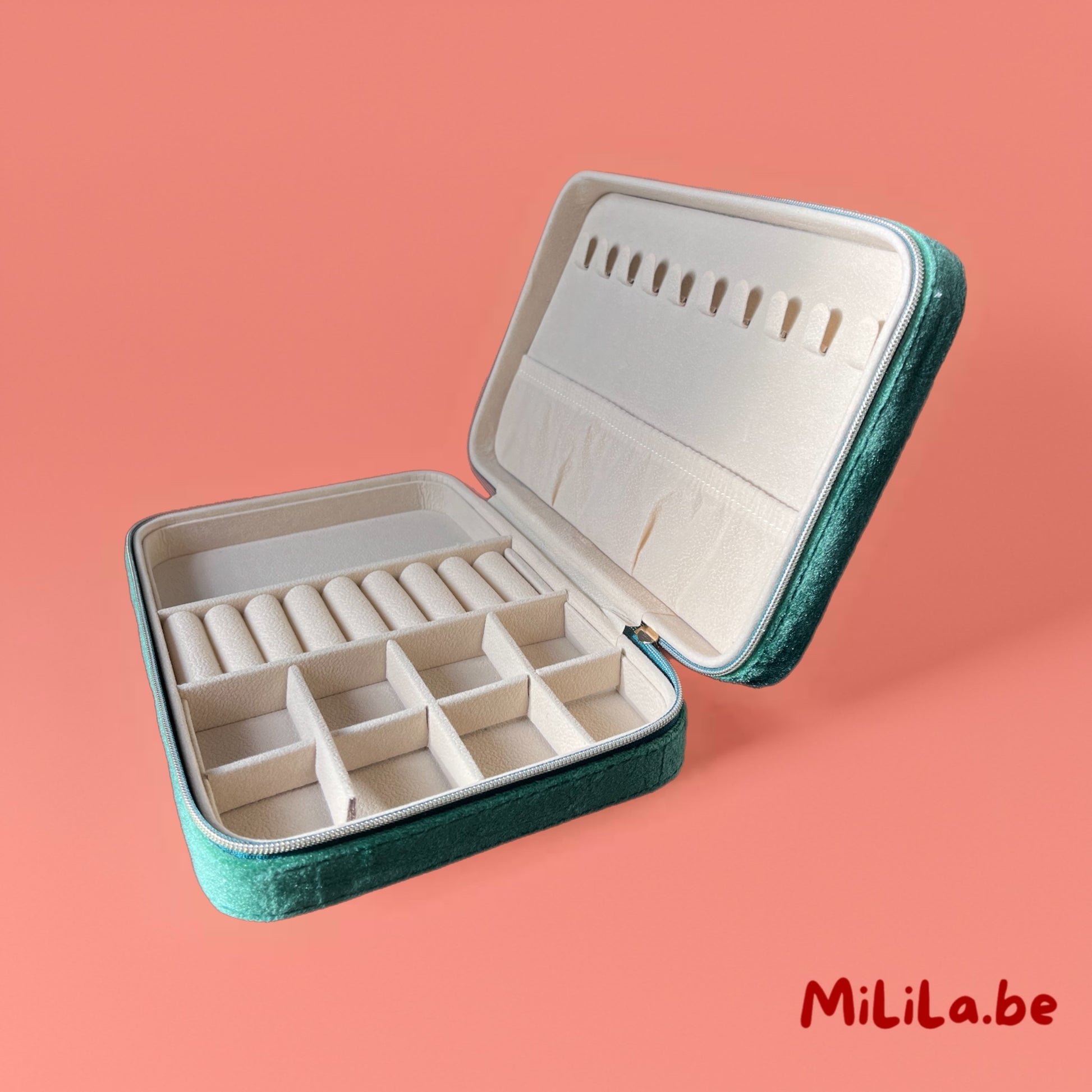 Detailfoto van de fijne afwerking van het juwelenkistje