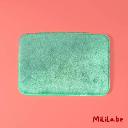 Compact reisformaat juwelenkistje ideaal voor handbagage of vakantie